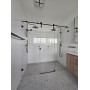 Sero-Frameless Sliding Door Wall to Wall 3 Panels Set Up Shower Screen 1701-1750*2000H Sero-Frameless Sliding Door Wall to Wall 3 Panels Set Up Shower Screen 1701-1750*2000H
